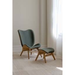 Umage A Conversation Piece Armchair - Tall - Oak - Morning Meadows Colour: Morning Meadows - thumbnail 4