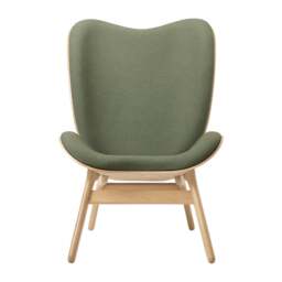 Umage A Conversation Piece Armchair - Tall - Oak - Morning Meadows Colour: Morning Meadows - thumbnail 2