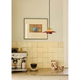 Halo Design Sorup Pendant Light - O 25 cm Colour: Glossy Merlot / Brass - thumbnail 2