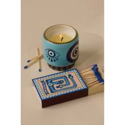 Paddywax A Dopo 8oz/226g Eye Ceramic Candle - Incense & Smoke - thumbnail 5