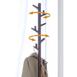 Yamazaki Branch Coat Stand - Brown - thumbnail 3