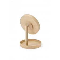 Wireworks Look Magnify Mirror - Oak - thumbnail 3