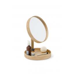 Wireworks Look Magnify Mirror - Oak - thumbnail 4