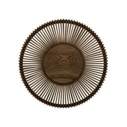 Umage Clava Up Wood Ceiling/Wall Light - Dark Oak - Medium - thumbnail 1