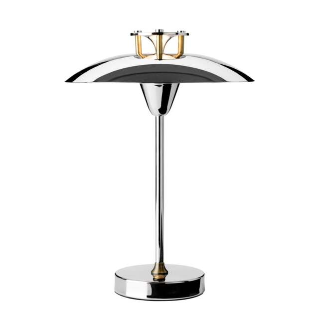 Halo Design Mini Stepp 1-2-3 Battery Table Lamp Colour: Chrome