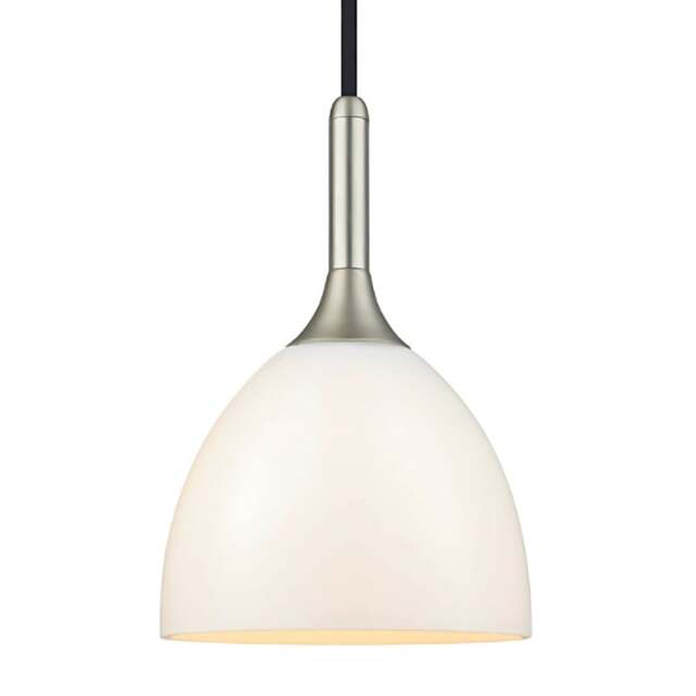 Halo Design Bellevue Pendant Light - O24 - Opal Glass - image 1