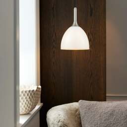 Halo Design Bellevue Pendant Light - O24 - Opal Glass - thumbnail 2