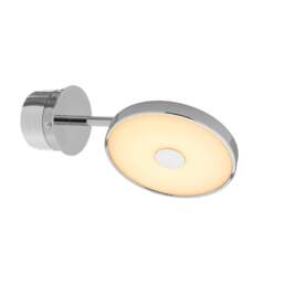 Umage Asteria Short Monochrome Wall Light - Polished Steel Colour: Polished Steel, Mounting: Hardwired - thumbnail 1