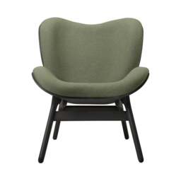 Umage A Conversation Piece Armchair - Low - Black Oak - Morning Meadows Colour: Morning Meadows - thumbnail 2