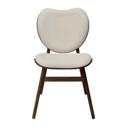 Umage A Conversation Piece Dining Chair - Dark Oak - White Sands Colour: White Sands - thumbnail 2