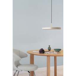 Umage Asteria Plus Pendant Lamp - Pearl White - Medium - Brass Top Colour: Pearl White, Size: Medium, Style: Brass - thumbnail 4
