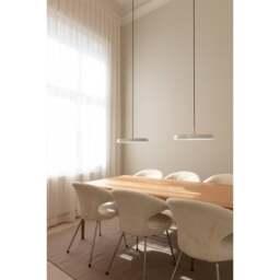 Umage Asteria Plus Pendant Lamp - Pearl White - Medium - Brass Top Colour: Pearl White, Size: Medium, Style: Brass - thumbnail 3