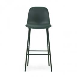 Normann Copenhagen Form Bar Chair - 75cm - Green Shell Colour: Green - thumbnail 2