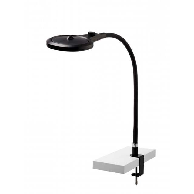 Halo Design Magni Superflex Clip Table Lamp - Black - 3x Magnification - image 1