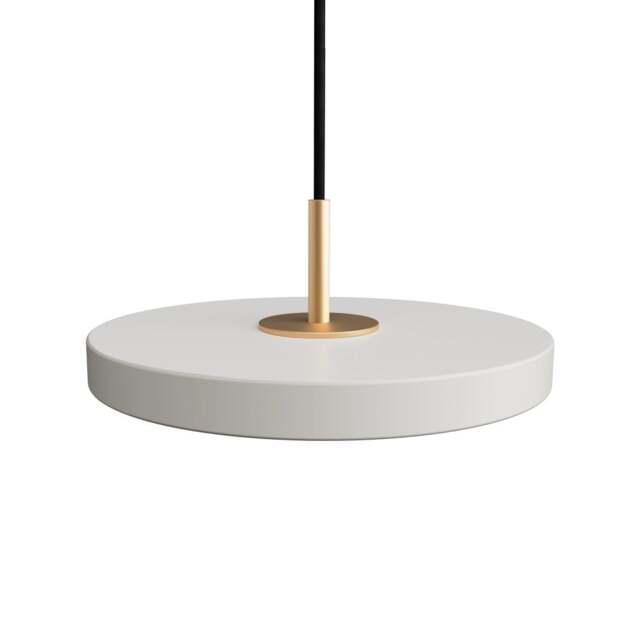 Umage Asteria Micro Pendant Light - Nuance Mist - Brass Top Colour: Nuance Mist, Asteria Detail: Brass - image 1