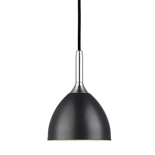 Halo Design Bellevue Pendant Light - O14 - Black/Chrome - image 1