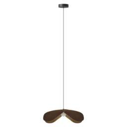 Umage Forget Me Not Pendant Shade with Rosette Mini Canopy - Large - Dark Oak Colour: Dark Oak - thumbnail 4
