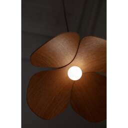 Umage Forget Me Not Pendant Shade with Rosette Mini Canopy - Large - Dark Oak Colour: Dark Oak - thumbnail 3