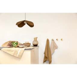 Umage Forget Me Not Pendant Shade with Rosette Mini Canopy - Large - Dark Oak Colour: Dark Oak - thumbnail 2