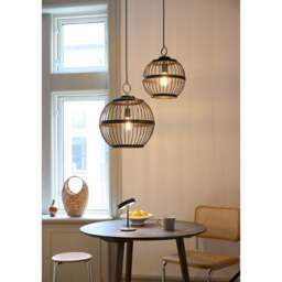 Halo Design Stockholm Nordic Edition Pendant Light - O 40cm Size: O 40cm, Colour: Black Oil - thumbnail 5