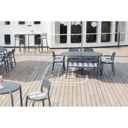 Fatboy Toni Tavolo Outdoor Dining Table - Elephant Grey Colour: Elephant Grey - thumbnail 3