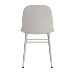 Normann Copenhagen Form Chair - Warm Grey - Warm Grey Legs Shell Colour: Warm Grey, Leg Colour: Matching Shell Colour - thumbnail 4