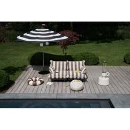 Fatboy Paletti Outdoor Lounge Sofa - Cacao Stripe - thumbnail 2
