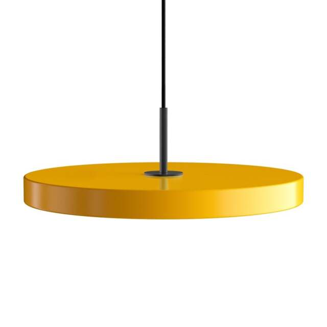 Umage Asteria Pendant Light - Saffron Yellow (plus black detail) Asteria Detail: Black - image 1