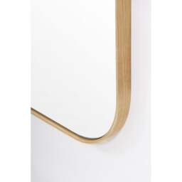 Wireworks Gaze Rectangular Wall Mirror - Oak - thumbnail 5