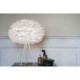 Umage Eos Tripod Table Lamp - White Feather Eos Medium/White Tripod - thumbnail 2