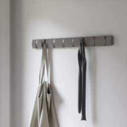 Umbra Flip 8 Hook Coat Rack - Grey/Pewter - thumbnail 4