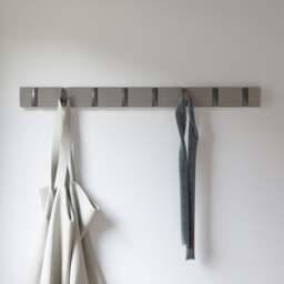 Umbra Flip 8 Hook Coat Rack - Grey/Pewter - thumbnail 5