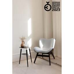 Umage A Conversation Piece Armchair - Low - Black Oak - Sterling Colour: Sterling - thumbnail 3