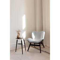 Umage A Conversation Piece Armchair - Low - Black Oak - Sterling Colour: Sterling - thumbnail 4