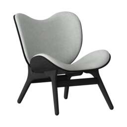 Umage A Conversation Piece Armchair - Low - Black Oak - Sterling Colour: Sterling - thumbnail 1