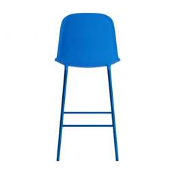 Normann Copenhagen Form Bar Chair - 65cm - Bright Blue Shell Colour: Bright Blue - thumbnail 4