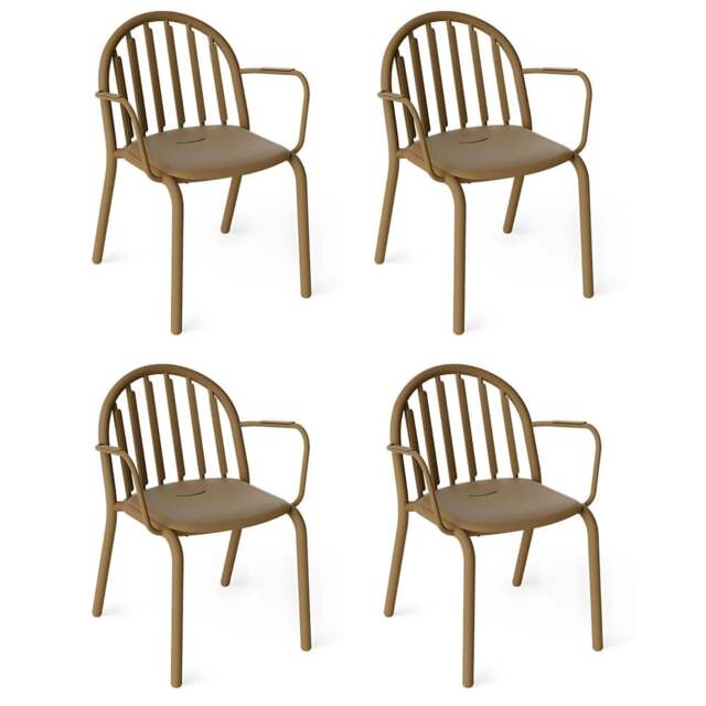 Fatboy Freds Armchair Set - Mochaccino - Set of 4 - image 1