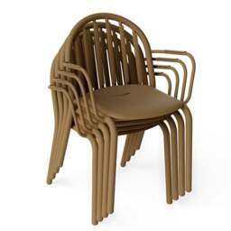 Fatboy Freds Armchair Set - Mochaccino - Set of 4 - thumbnail 2