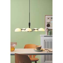 Halo Design Copenhagen 5 Light Chandelier - O50 cm - Black Colour: Black - thumbnail 2