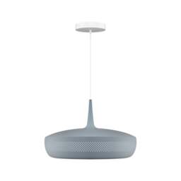 Umage Clava Dine Pendant Light - Slate with White Rosette Cord Set With or Without Cord Set: With White Rosette Cord Set