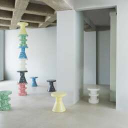 Normann Copenhagen Bit Stool /Side Table - Cone - Yellow - thumbnail 3