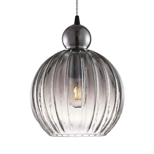 Halo Design Ball Ball Pendant Light - O 32cm - Smoke Size: O 32cm, Colour: Smoke - image 1