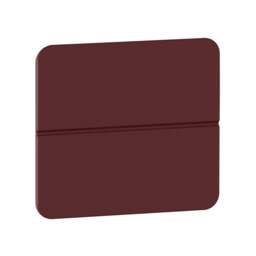 Umage One More Look Storage Mirror - Black Oak - Ruby Red Colour: Ruby Red - thumbnail 2