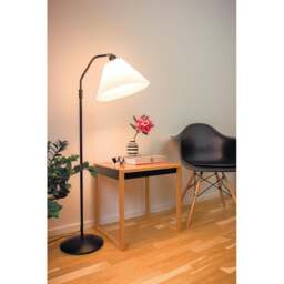 Halo Design Berlin Floor Lamp - H 150cm - Black Colour: Black - thumbnail 2