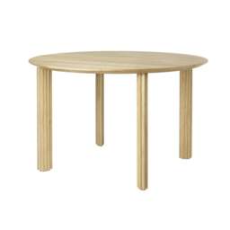 Umage Comfort Circle Dining Table - Rippled - Oak