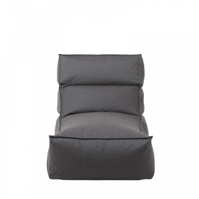 Blomus Stay Outdoor Lounger Colour: Coal, Size: 80 x 150 cm - image 1
