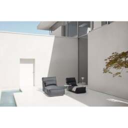 Blomus Stay Outdoor Lounger Colour: Coal, Size: 80 x 150 cm - thumbnail 3