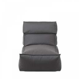 Blomus Stay Outdoor Lounger Colour: Coal, Size: 80 x 150 cm