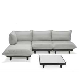 Fatboy Paletti Outdoor Set &amp Light Grey Table - Royal - Large Colour: Wolf Grey