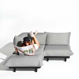 Fatboy Paletti Outdoor Set & Light Grey Table - Royal - Large Colour: Wolf Grey - thumbnail 2